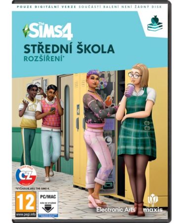 The Sims 4: Stredná škola CZ PC od Electronic Arts