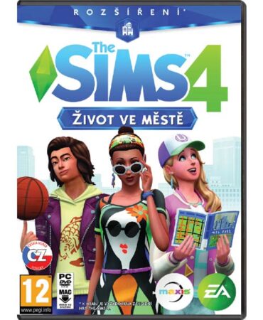 The Sims 4: Život v meste CZ PC  CD-key od Electronic Arts