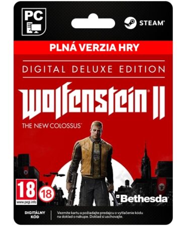Wolfenstein 2: The New Colossus (Deluxe Edition) [Steam] od Bethesda Softworks