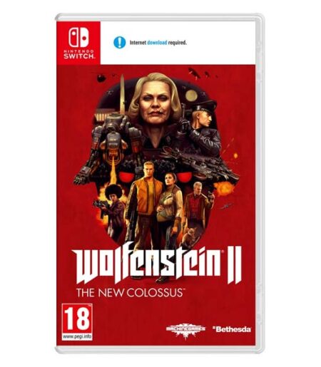 Wolfenstein 2: The New Colossus (Code in a Box) NSW od Bethesda Softworks
