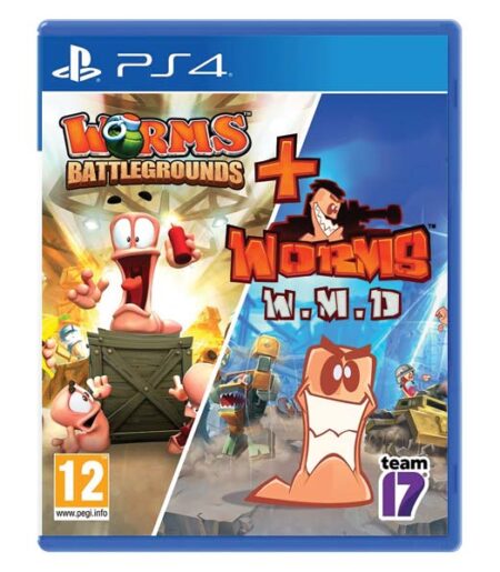 Worms Battlegrounds + Worms W.M.D PS4 od Team 17
