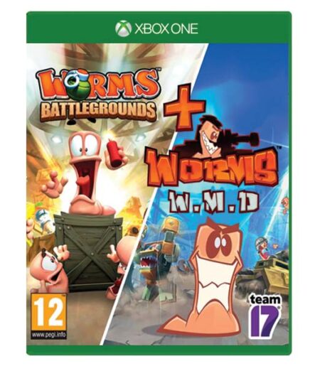 Worms Battlegrounds + Worms W.M.D XBOX ONE od Team 17