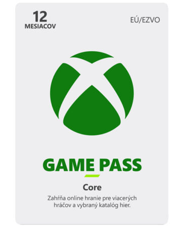 Xbox Game Pass Core 12 mesačné predplatné CD-Key od Microsoft
