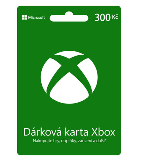 Xbox Store 300Kč - elektronická peňeženka od Microsoft