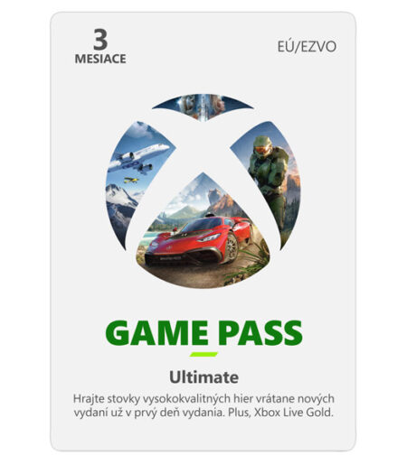 Microsoft Xbox Game Pass Ultimate členstvo 3 mesiace od Microsoft